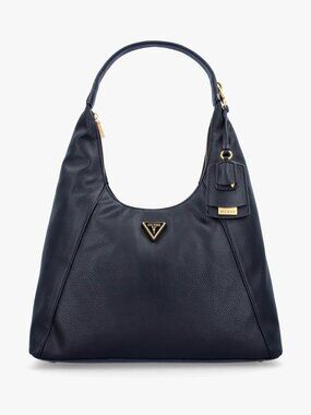 Guess Large Laryn Black Hobo Bag, Black NWOT